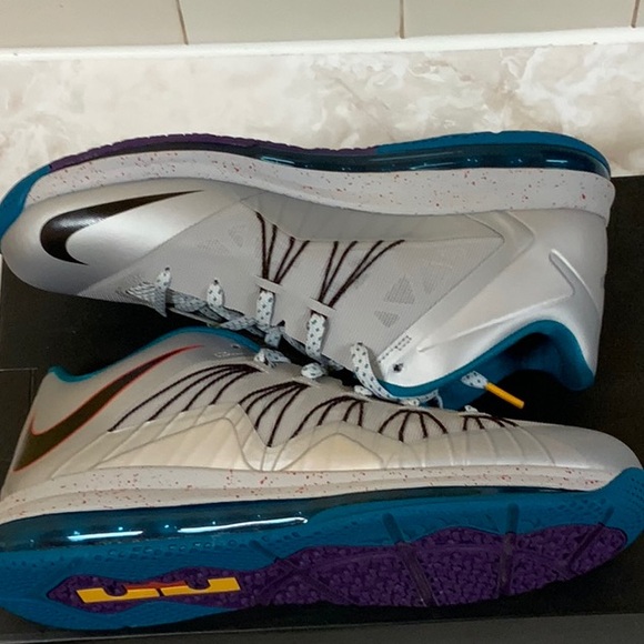 Nike Air Max Lebron X Low ‘Akron Aeros’ - Picture 3 of 7